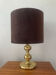 Brass lamp from the 60s-70s.