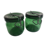 Pair of jars bulach 1/2 liter