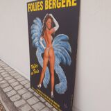 Poster for the Folies Bergère from 1974 illustrated by Aslan