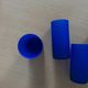Set of 4 Klein blue frosted glass vintage glasses