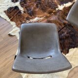 Set of 4 chairs plastic shell brand Sitting