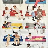 Vintage Moment sofa by Niels Gammelgaard for Ikea, 1980s
