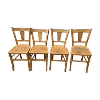 Set of 4 bistro chairs