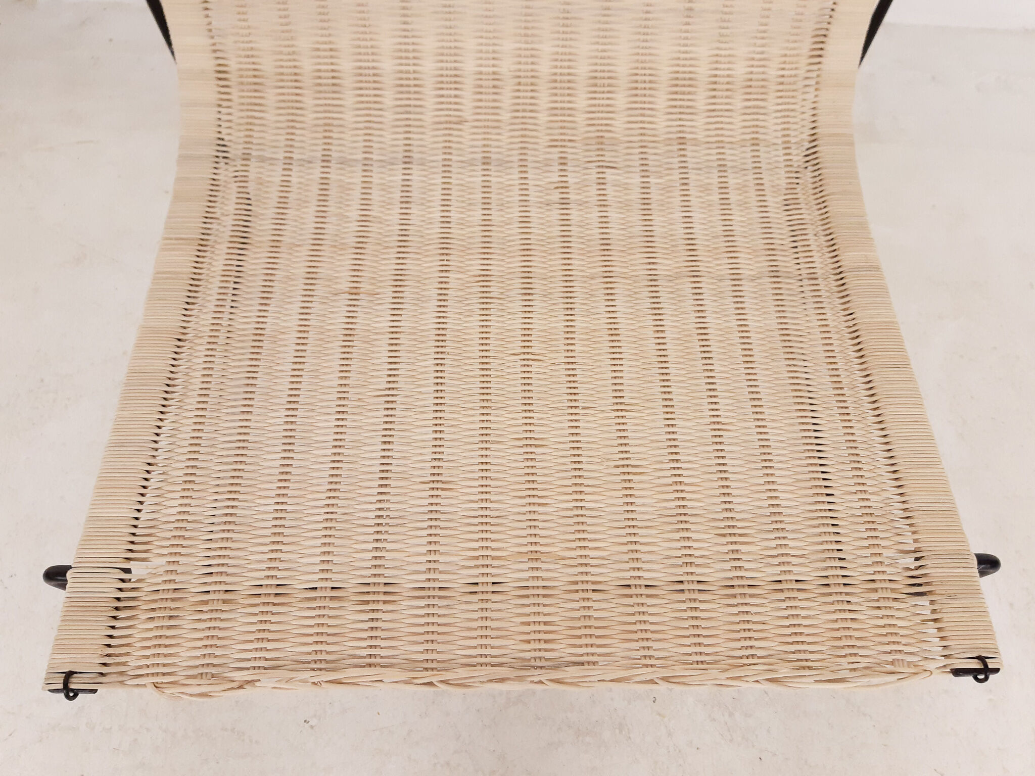 Chauffeuses en rotin de Gregorio Vicente Cortes et Luis Onsurbe pour Metz and Co, design néerlandais 1961