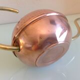 Red copper/vintage ball watering can 60s/70s