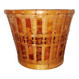 Cache pot osier vintage