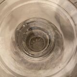 3 old blown glasses