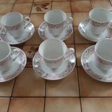Tea cup with saucers