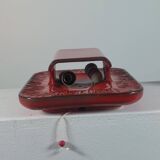 Vintage ceramic wall lamp from the 1970s.