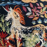 Large Unicorn with Fire Feet Tapestry