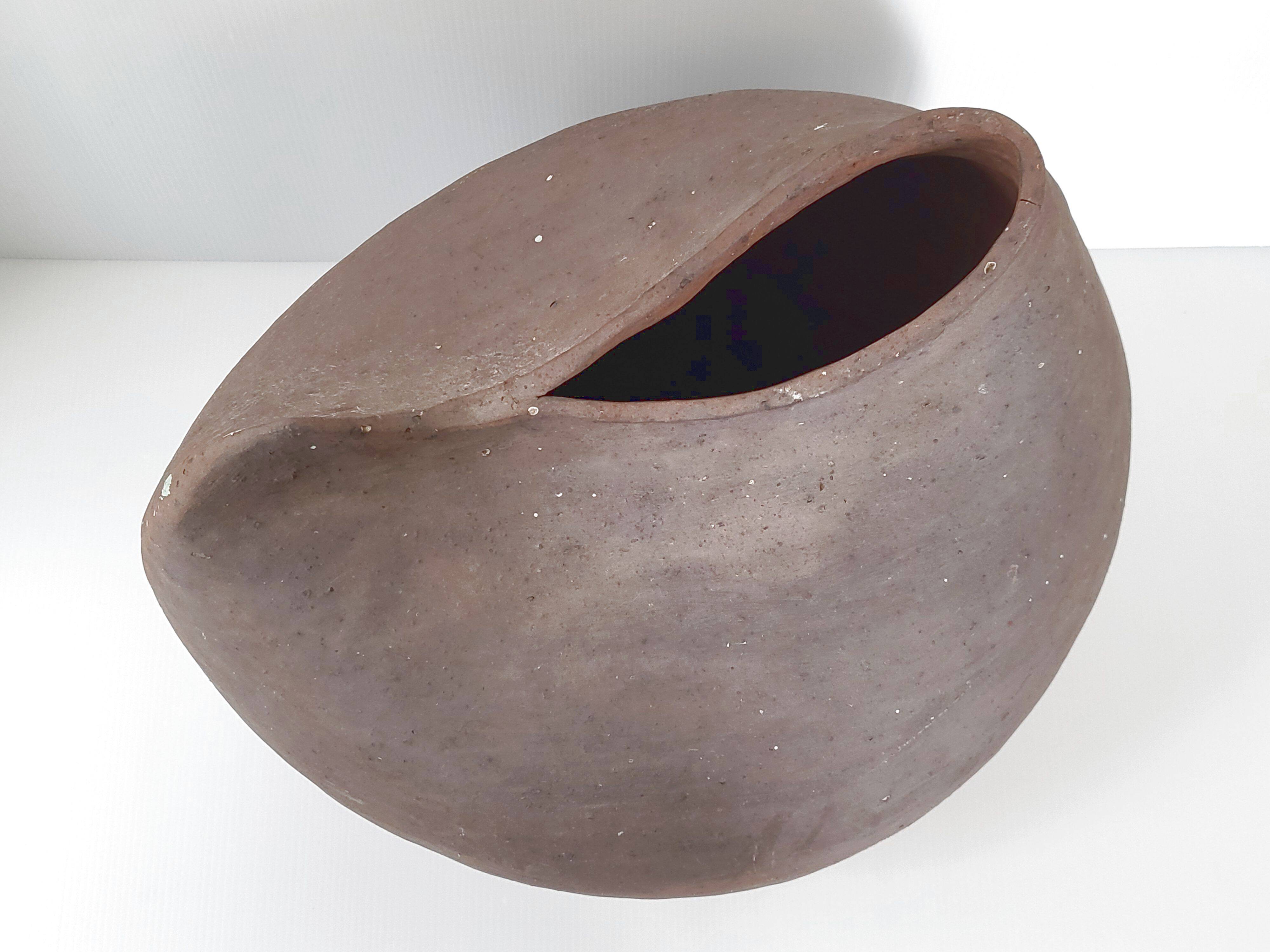 XXL vintage terracotta vase