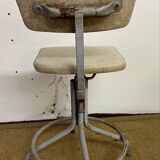 Old industrial workshop chair