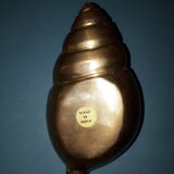 Brass individual ashtray, India