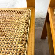 Set of 4 caned chairs Arcadia by Tagliabue di Cascina Armata, 1970-80.
