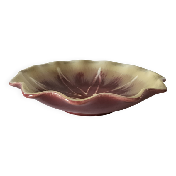 Coupe polylobée vintage en céramique émaillée Dümler & Breiden (années 60)