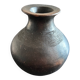 African black clay vase