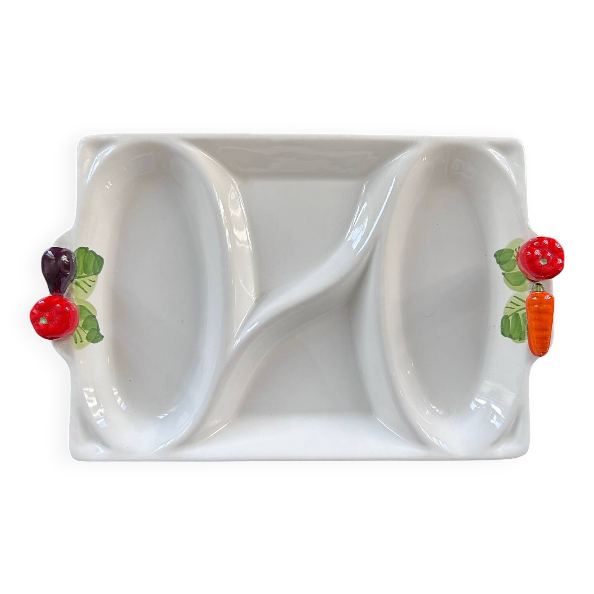 Vegetable slushie dip dish