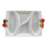 Plat à apéritif en barbotine légumes