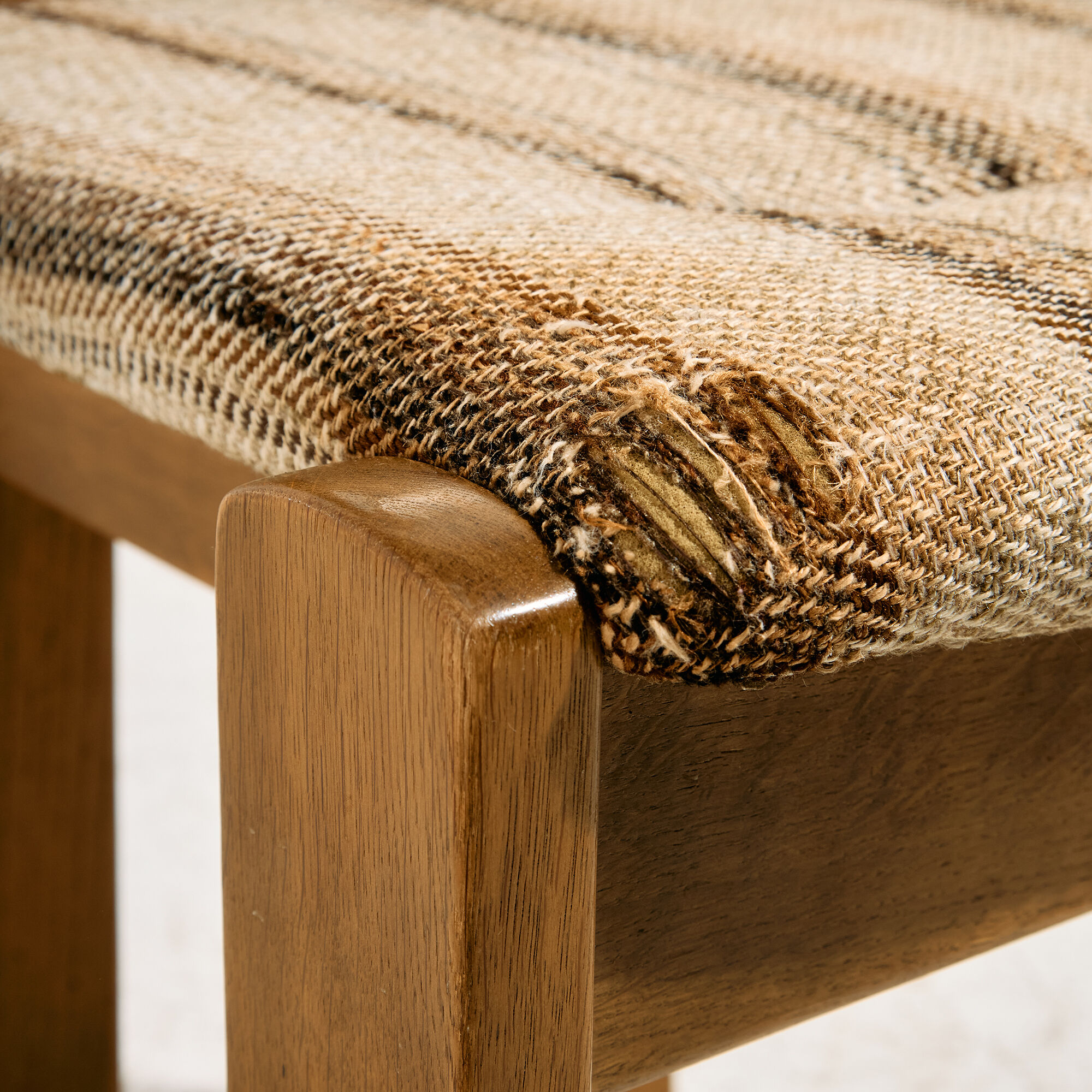 Oak dining chair, set of 4