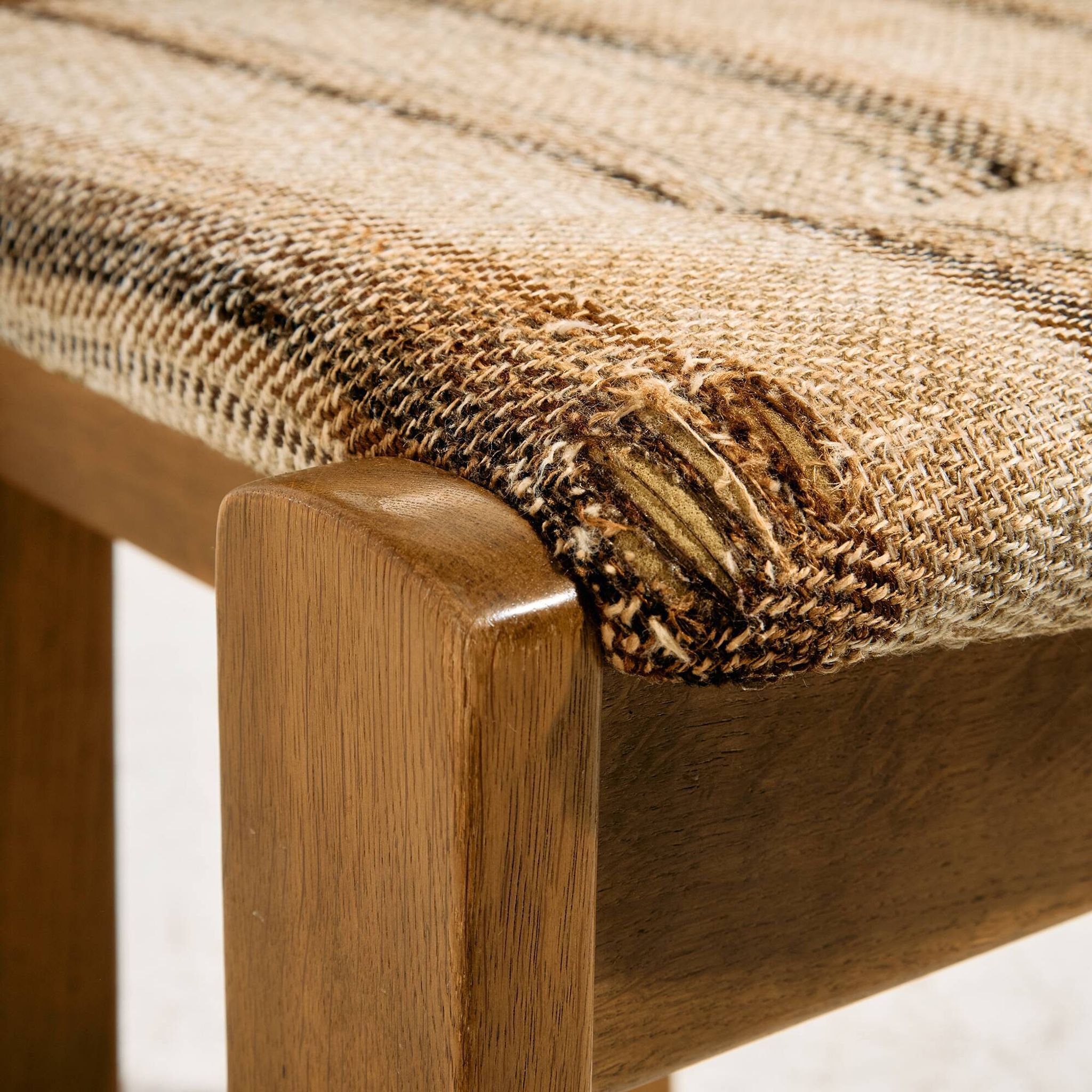Oak dining chair, set of 4