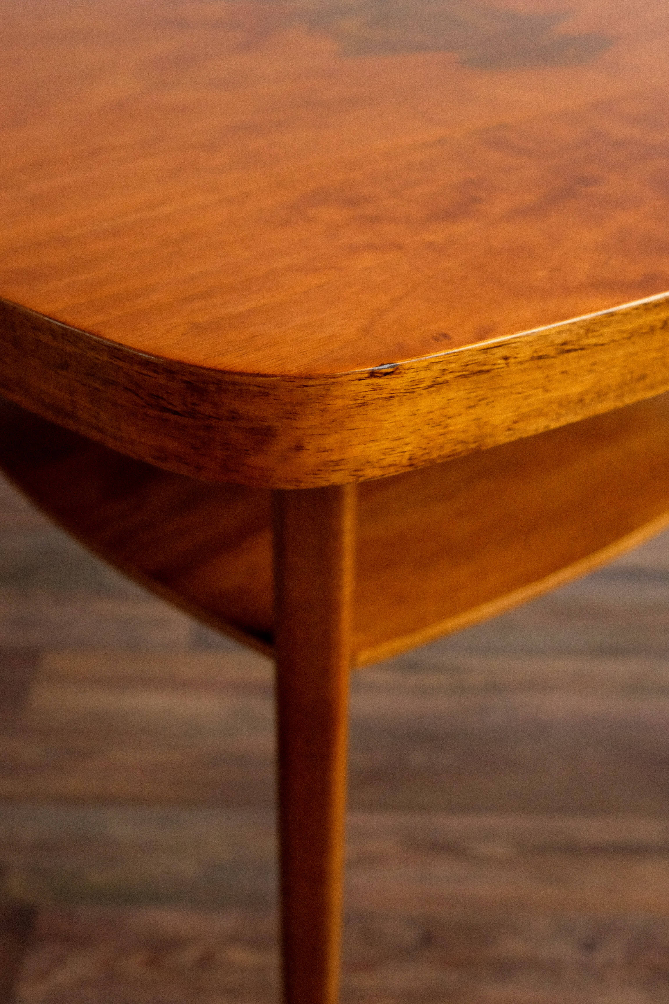 Mid-Century Czechoslovak Walnut Coffee Table, 1960s
