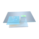 Glass coffee table