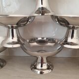 6 stainless steel 18/10 dessert bowls