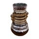 Strehla Keramik fat lava ceramic vase, Germany, 1960s.
