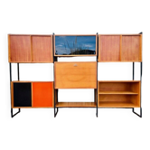High modular sideboard G.FRYDMAN vintage 1950s-70s
