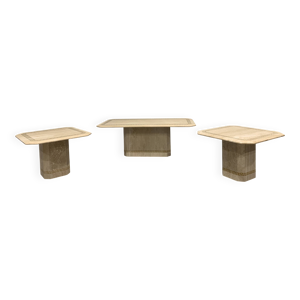 Table basse en travertin - tables