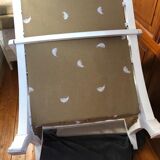 Pair of cane armchairs