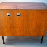 Modernist trunk desk from the 60s, teak