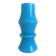 Vintage Italian opaline glass vase from Empoli, turquoise blue, 1960s.