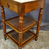 Mahogany serving trolley