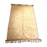 Tapis berbère à petits pois multicolores