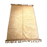 Berber carpet with multicolored peas