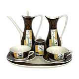 Mid-century ceramic teapot set by Alfa Ceramiche, Italy 1950s