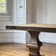 Monastery table SPIRITO in solid oak - length 200 cm