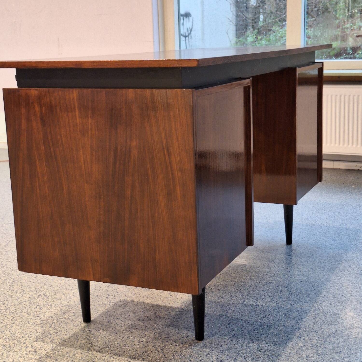 Teak desk by Cees Braakman for Pastoe from the 1960s