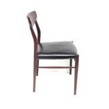Set of four Danish designer chairs from Harry Østergaard from the 60s