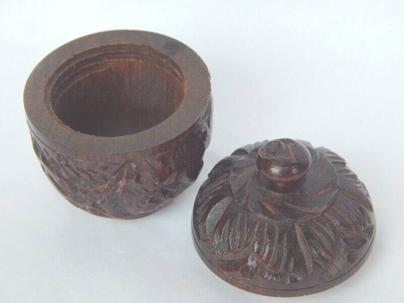 Pillbox box no screws rosewood crafts varanasi