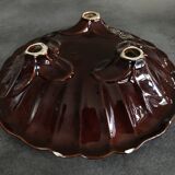 Fruit cup ceramic centerpiece decorated with bunch of grapes, numbered