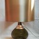 Lamp in glass and chrome