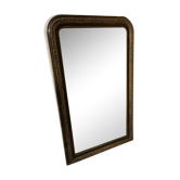 Miroir doré Louis Philippe