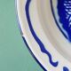 Vintage Chinese enamelled metal plates
