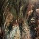 Huile sur toile paysage forêt