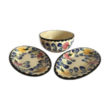 Salad bowl and dishes