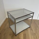 Table d’appoint USM Haller en Gris Clair