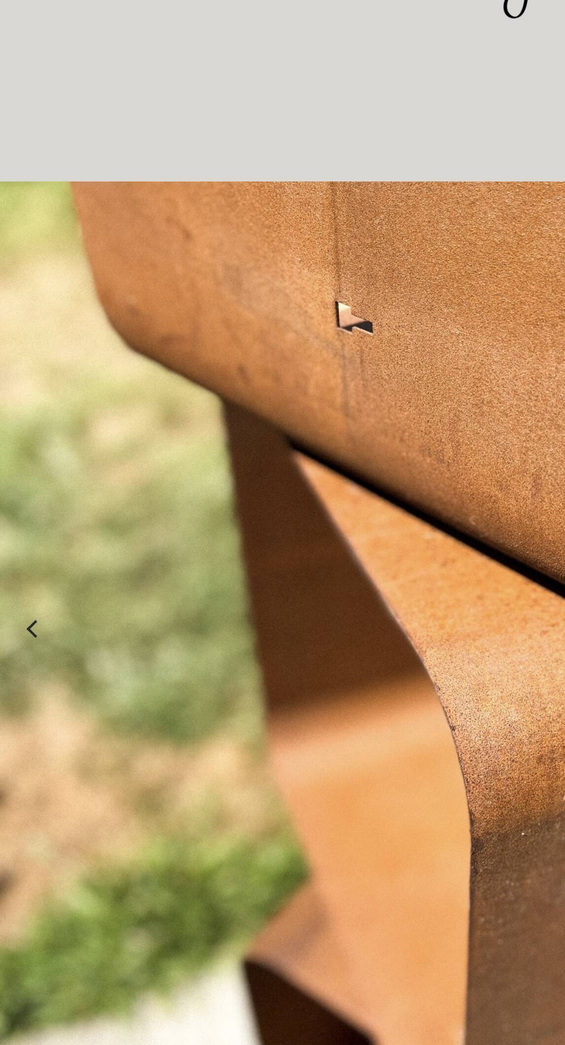 Space Cortensteel Shelf 1970