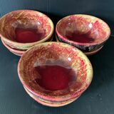 6 Morvan earthenware cups